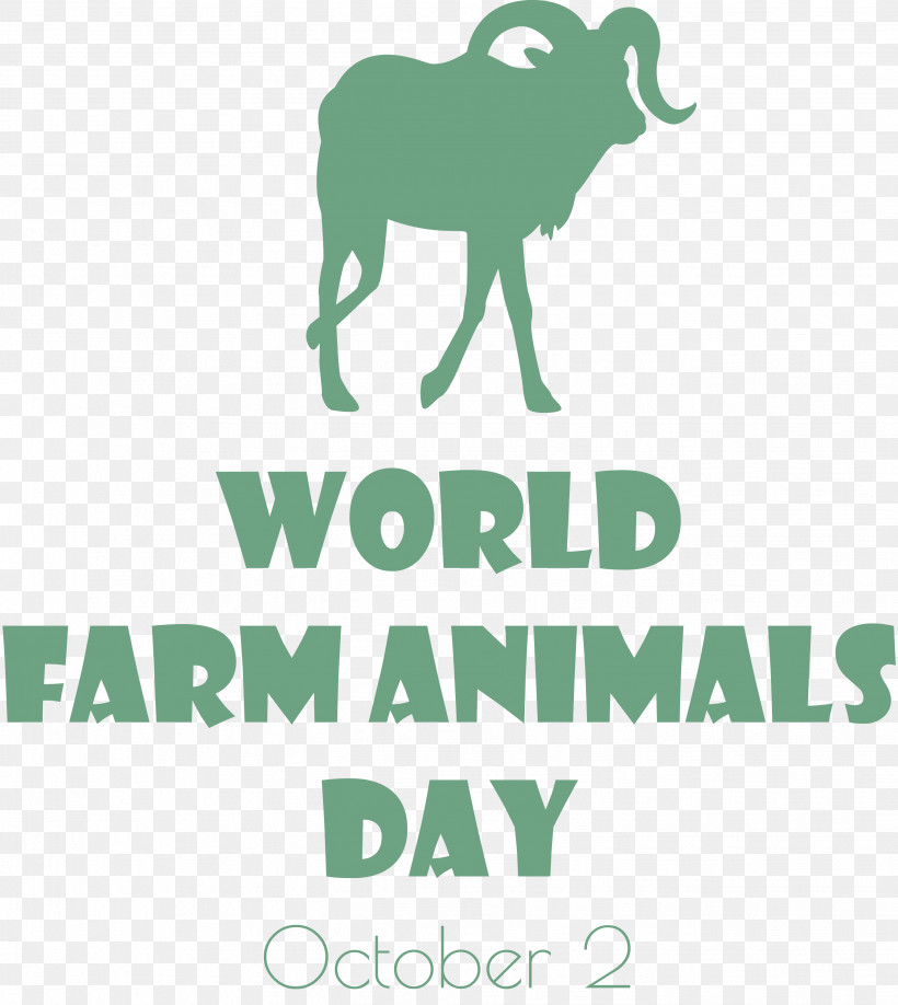 World Farm Animals Day, PNG, 2679x3000px, Logo, Biology, Green, Message