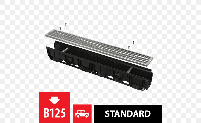 Drainage Trench Drain Composite Material Millimeter, PNG, 500x500px, Drain, Automotive Exterior, Bathroom, Composite Material, Drainage Download Free