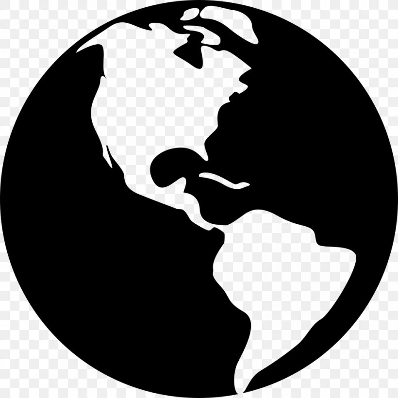 Globe Clip Art Openclipart World Map Free Content, PNG, 980x980px, Globe, Black And White, Human Behavior, Joint, Management Download Free