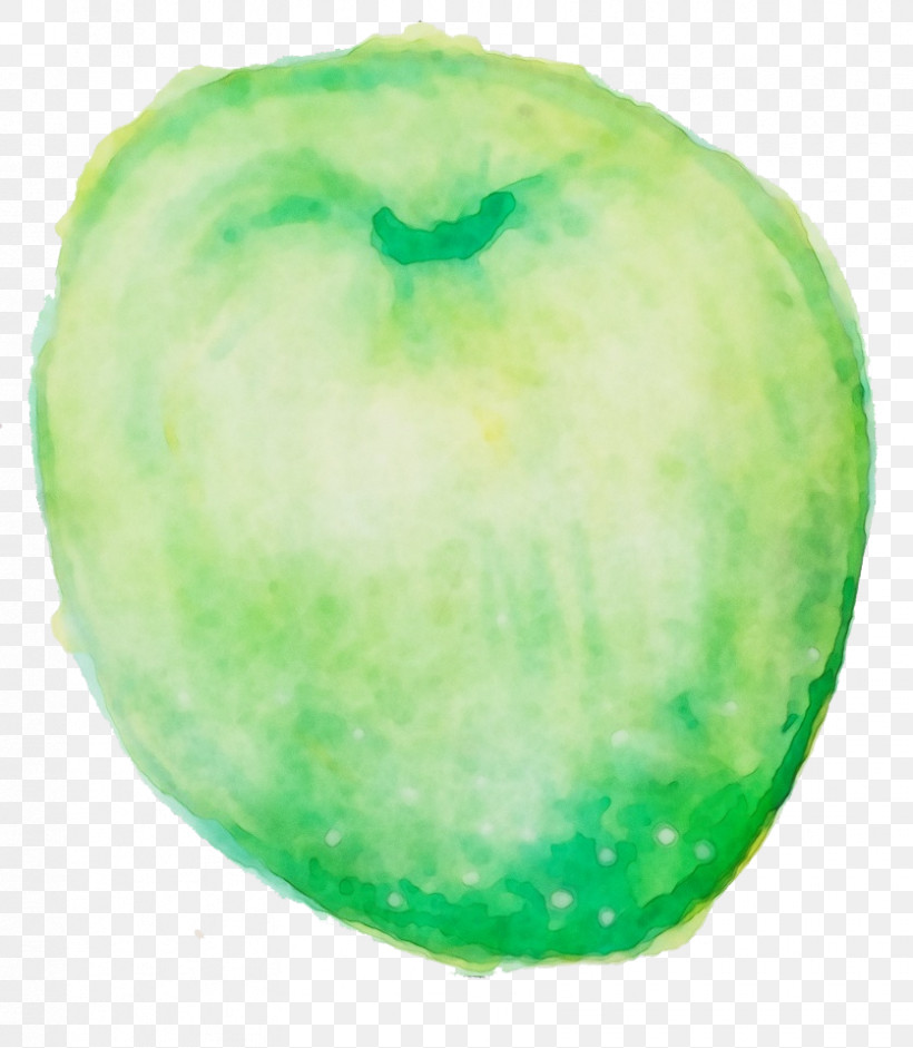 Green Fruit, PNG, 836x960px, Watercolor, Fruit, Green, Paint, Wet Ink Download Free