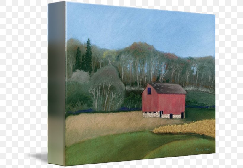 Painting Ecosystem Land Lot Meadow Picture Frames, PNG, 650x570px, Painting, Ecosystem, Grass, Land Lot, Landscape Download Free