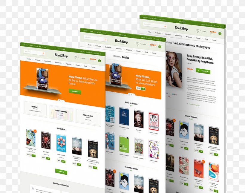 Responsive Web Design Template Bookshop Bookselling Joomla, PNG, 873x688px, Responsive Web Design, Advertising, Book, Bookselling, Bookshop Download Free