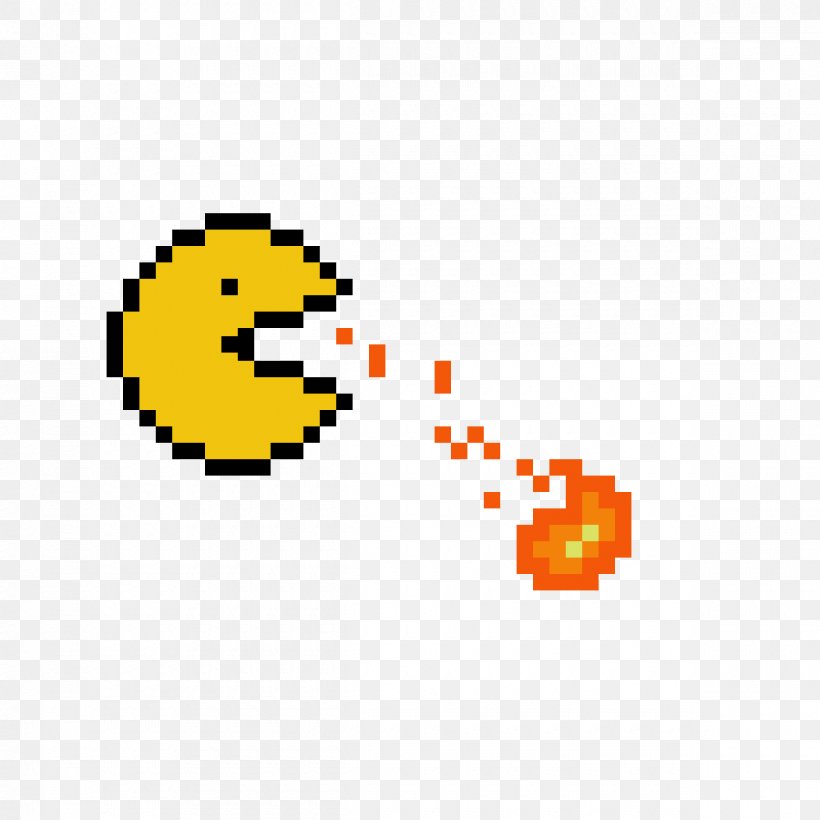 Pac-Man World 3 Pixel Art, PNG, 1200x1200px, Pacman, Area, Art, Brand, Drawing Download Free