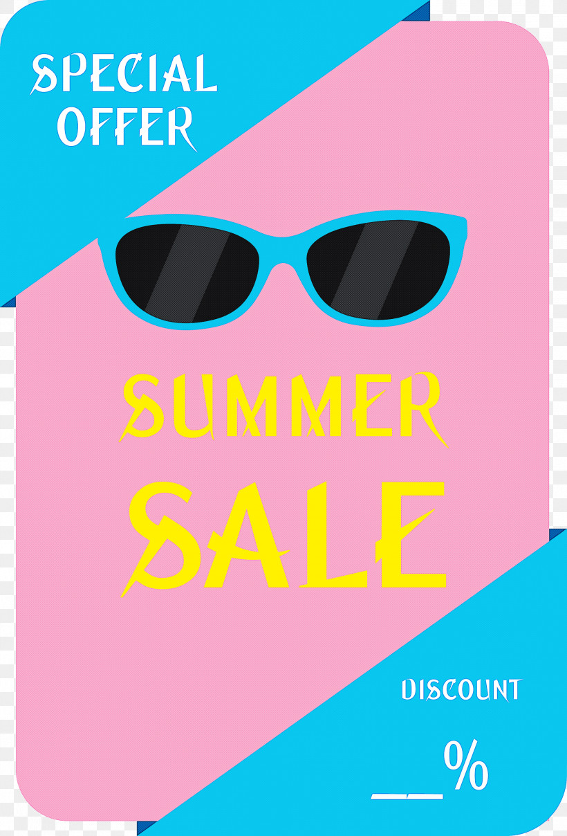 Summer Sale Summer Savings, PNG, 2035x3000px, Summer Sale, Banner, Glasses, Line, Logo Download Free