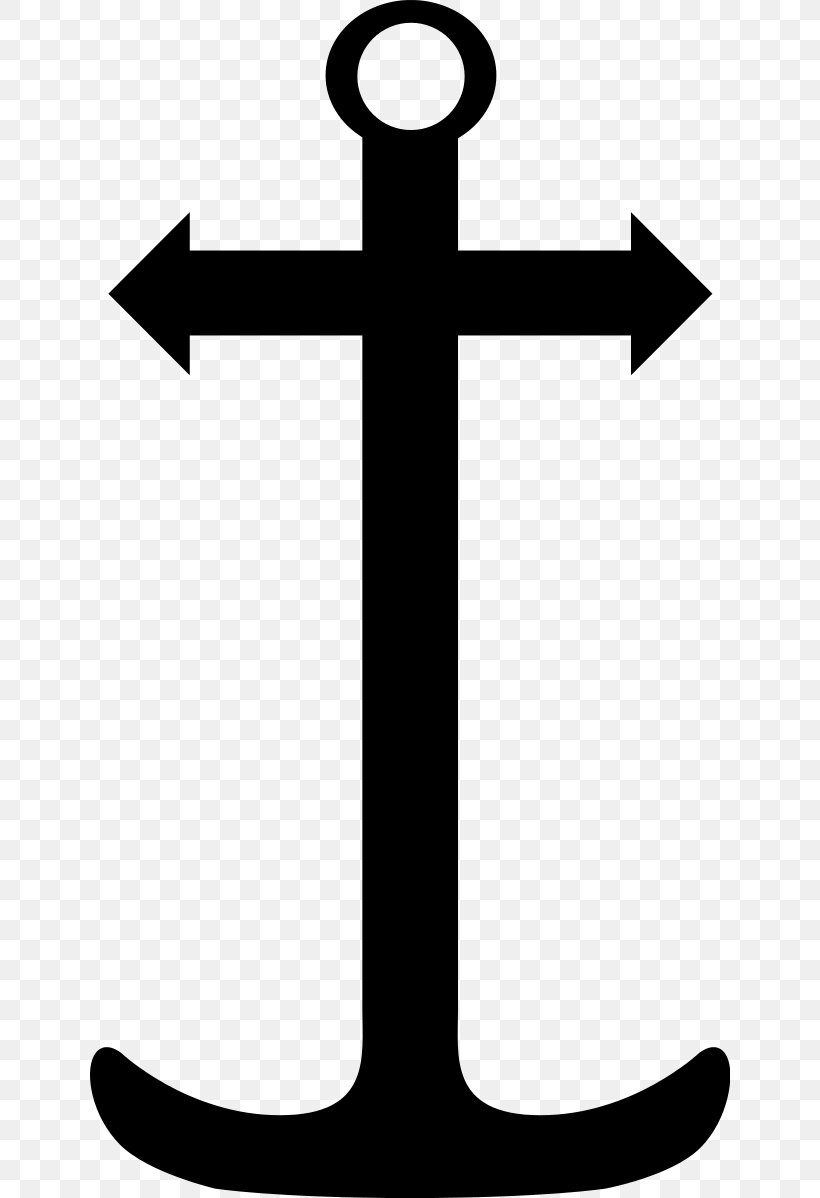 Christian Cross Anchored Cross Christianity Luella First Baptist Church, PNG, 640x1198px, Cross, Anchor, Anchored Cross, Artwork, Black And White Download Free