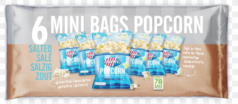 Jimmy Products B.V. Textile Salt Popcorn Packaging And Labeling, PNG, 3348x1474px, Textile, Blue, Material, Packaging And Labeling, Popcorn Download Free