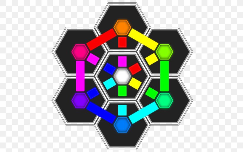 Hexonnect, PNG, 512x512px, Hexonnect Hexagon Puzzle, Ball, Football, Game, Logic Download Free