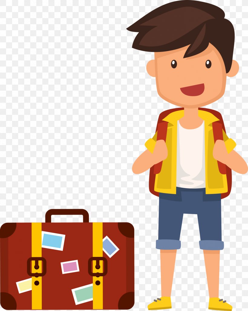 Image Clip Art Travel Cartoon, PNG, 1378x1730px, Travel, Backpack, Backpacker Hostel, Backpacking, Boy Download Free