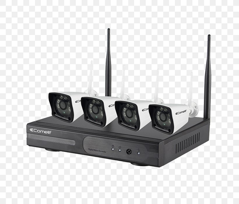 Closed-circuit Television IP Camera Network Video Recorder Wi-Fi, PNG, 700x700px, Closedcircuit Television, Access Control, Camera, Comelit Group Spa, Digital Video Recorders Download Free