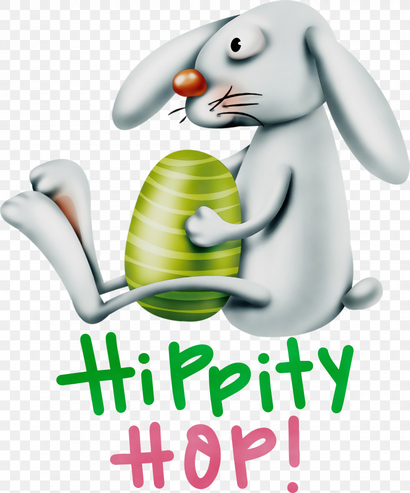 Easter Bunny, PNG, 2495x3000px, Happy Easter, Biology, Cartoon, Easter Bunny, Hippity Hop Download Free
