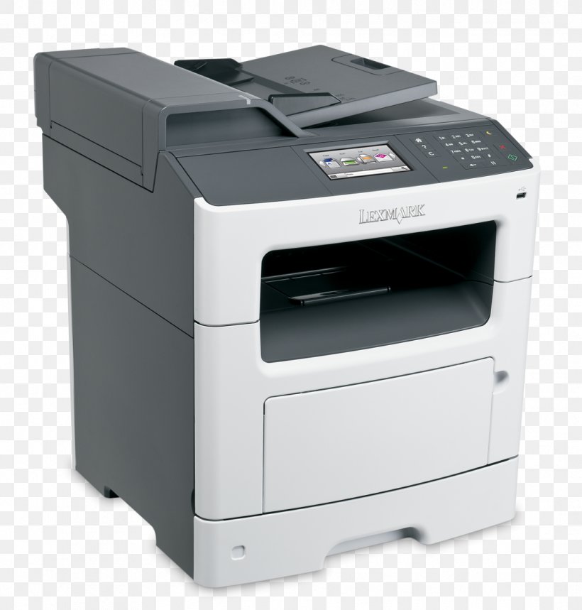 Lexmark Multi-function Printer Laser Printing, PNG, 1068x1119px, Lexmark, Copying, Duplex Printing, Electronic Device, Image Scanner Download Free