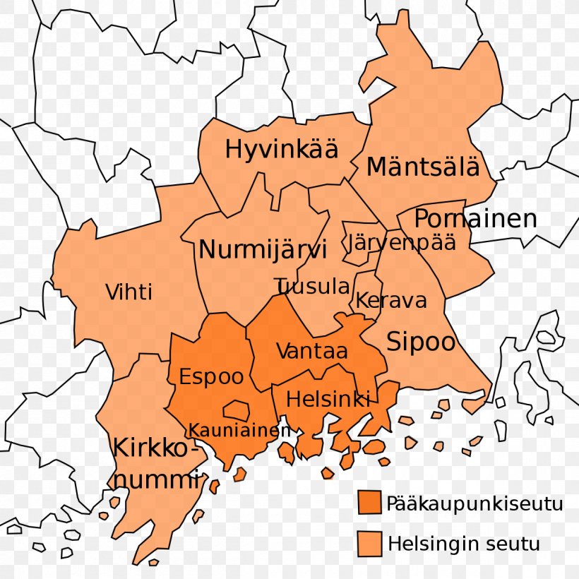 Espoo Vantaa Kerava Capital Region Map-Kirkko, PNG, 1200x1200px, Espoo,  Area, Capital Region, Diagram, Finland Download