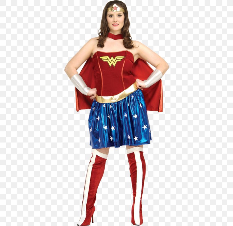 Wonder Woman Justice League Halloween Costume Plus-size Clothing, PNG, 500x793px, Wonder Woman, Buycostumescom, Cheerleading Uniform, Clothing, Clothing Sizes Download Free