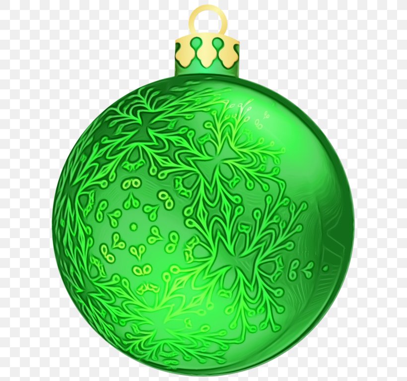 Christmas Ornament, PNG, 625x768px, Watercolor, Christmas Decoration, Christmas Ornament, Green, Holiday Ornament Download Free