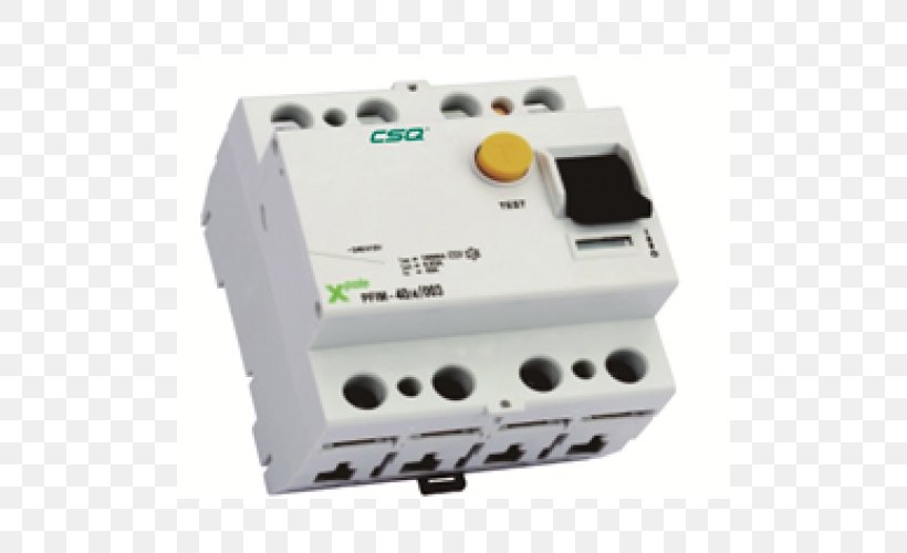 Circuit Breaker Residual-current Device Residual Current Monitor Electronics Electric Current, PNG, 500x500px, Circuit Breaker, Alibaba Group, Ampere, Circuit Component, Electric Current Download Free