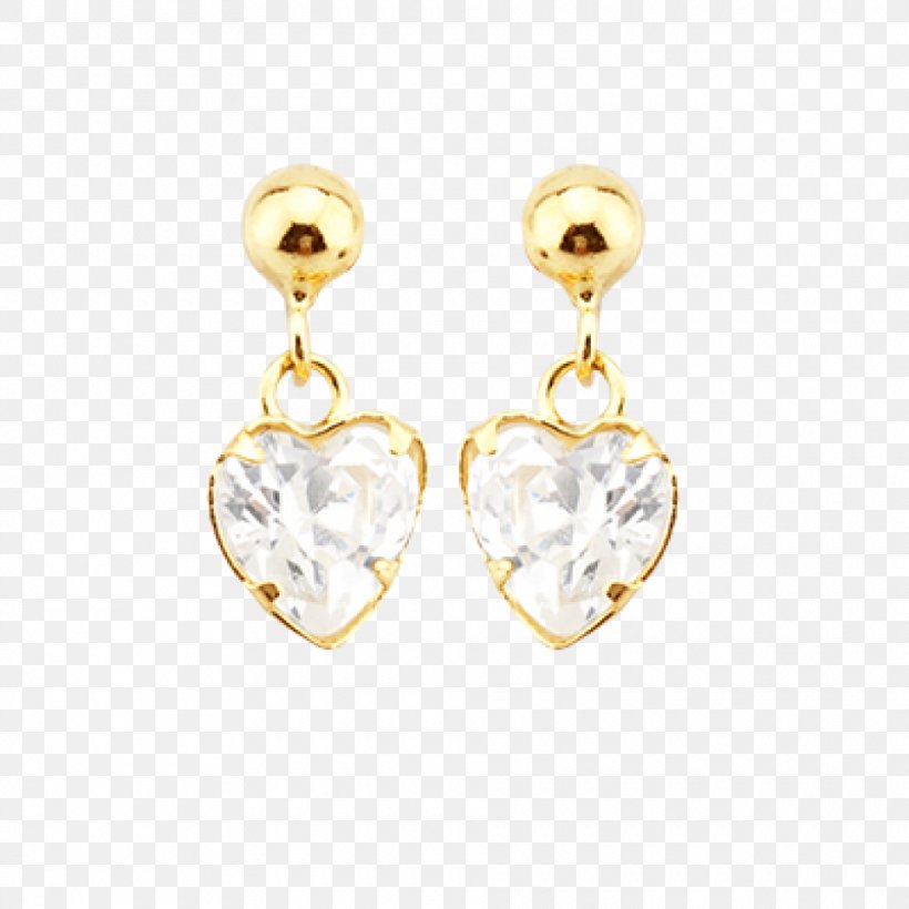 Earring Body Jewellery Gold Heart, PNG, 960x960px, Earring, Body Jewellery, Body Jewelry, Diamond, Earrings Download Free