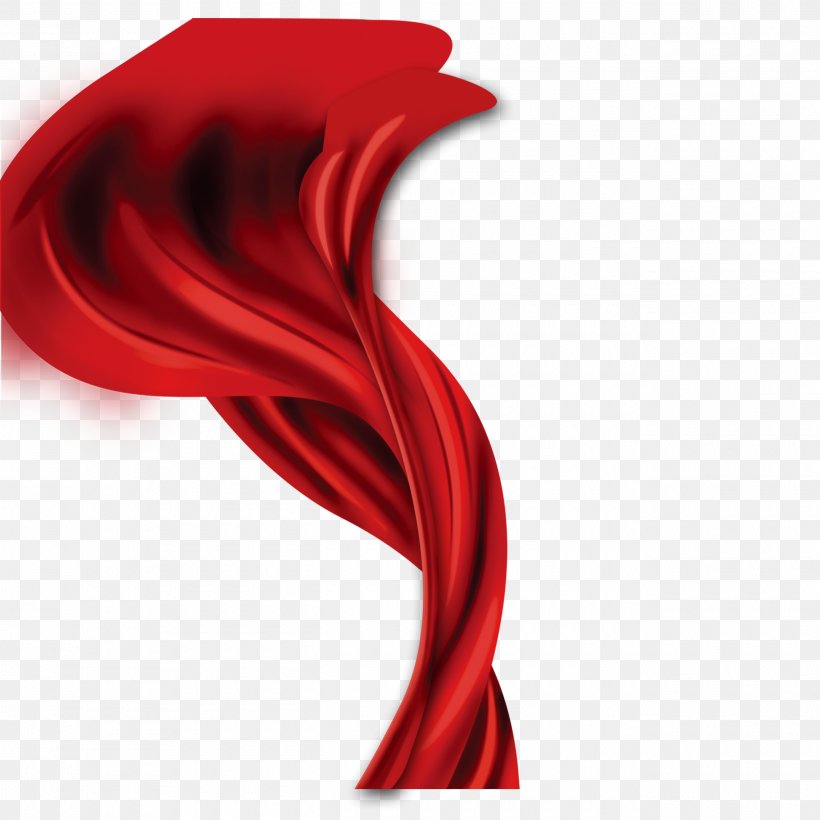 Red Silk Ribbon, PNG, 2600x2600px, Red, Gratis, Pixel, Ribbon, Silk Download Free
