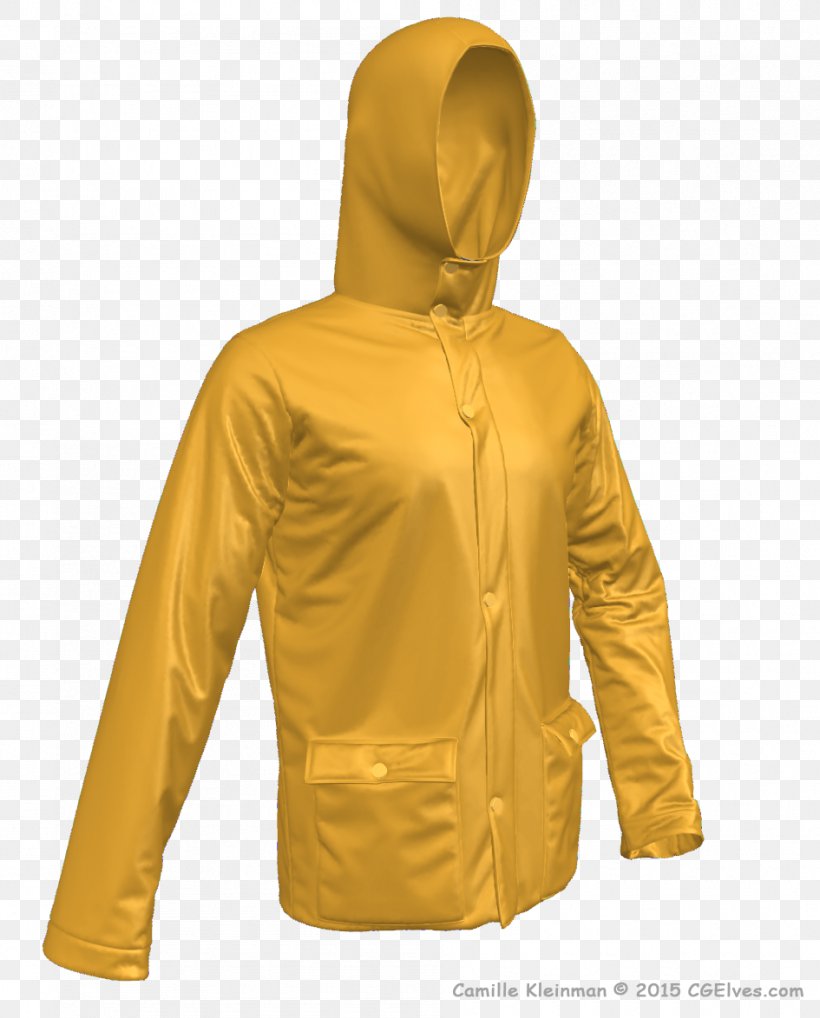 Hoodie Yellow Raincoat Product, PNG, 945x1174px, Hoodie, Hood, Jacket, Outerwear, Raincoat Download Free