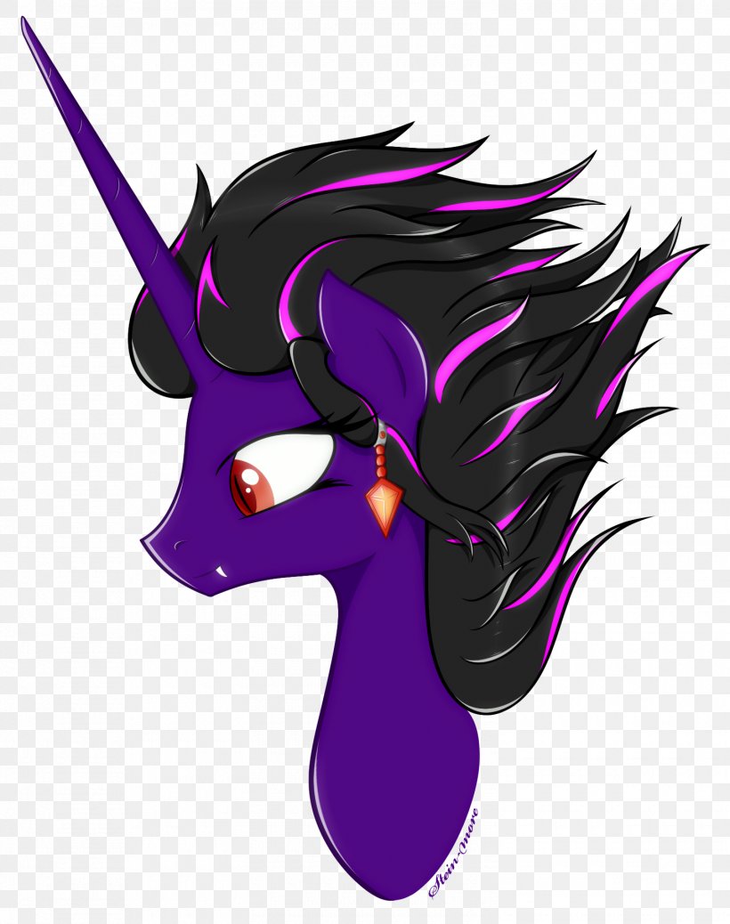 Horse Illustration Cartoon Purple Legendary Creature, PNG, 1500x1900px, Horse, Art, Cartoon, Fictional Character, Horse Like Mammal Download Free