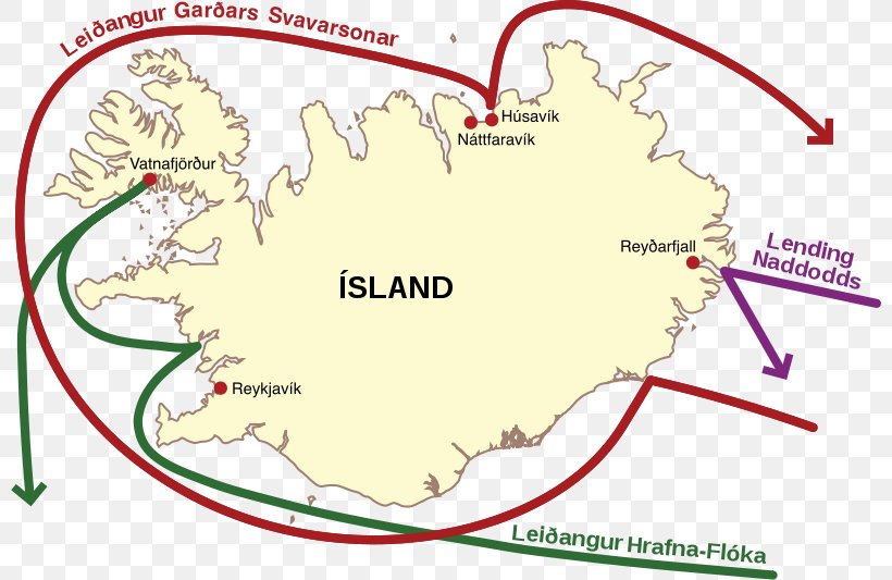 Settlement Of Iceland Landnámabók Viking Age Icelanders, PNG, 800x533px, Iceland, Area, Iceland Defense Force, Icelanders, Map Download Free