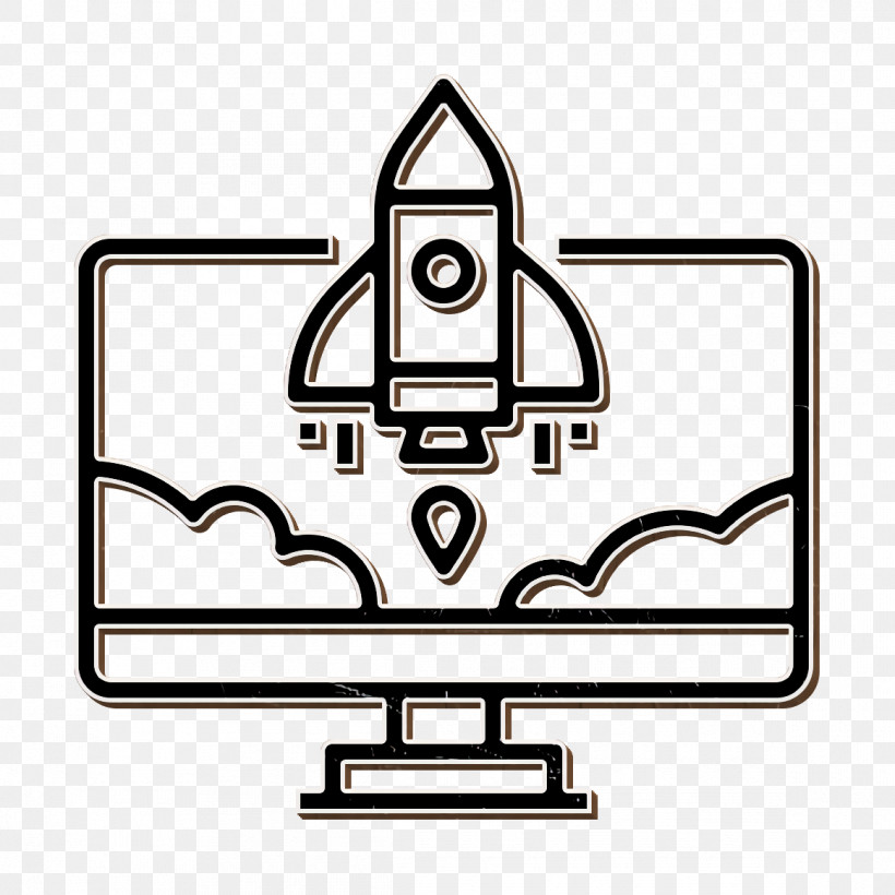 Startup Icon Rocket Icon, PNG, 1162x1162px, Startup Icon, Coloring Book, Computer Monitor Accessory, Line, Line Art Download Free