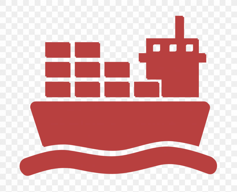 Transport Icon Ship Icon Ship With Cargo On Sea Icon, PNG, 1236x1000px, Transport Icon, Cargo, Cargo Ship, Freight Transport, Intermodal Container Download Free