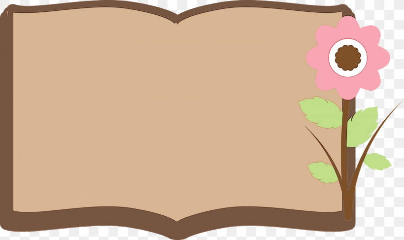 Cartoon Flower Petal Meter, PNG, 3000x1783px, Flower Frame, Book Frame, Cartoon, Flower, Meter Download Free