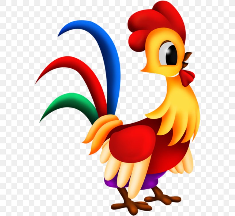 Rooster Chicken Clip Art, PNG, 580x755px, Rooster, Animaatio, Animation, Art, Beak Download Free