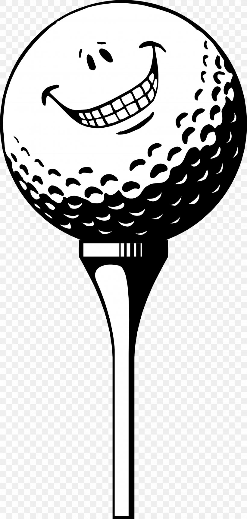 Golf Balls Tee Golf Course, PNG, 2042x4284px, Golf, Ball, Blackandwhite, Golf Balls, Golf Clubs Download Free