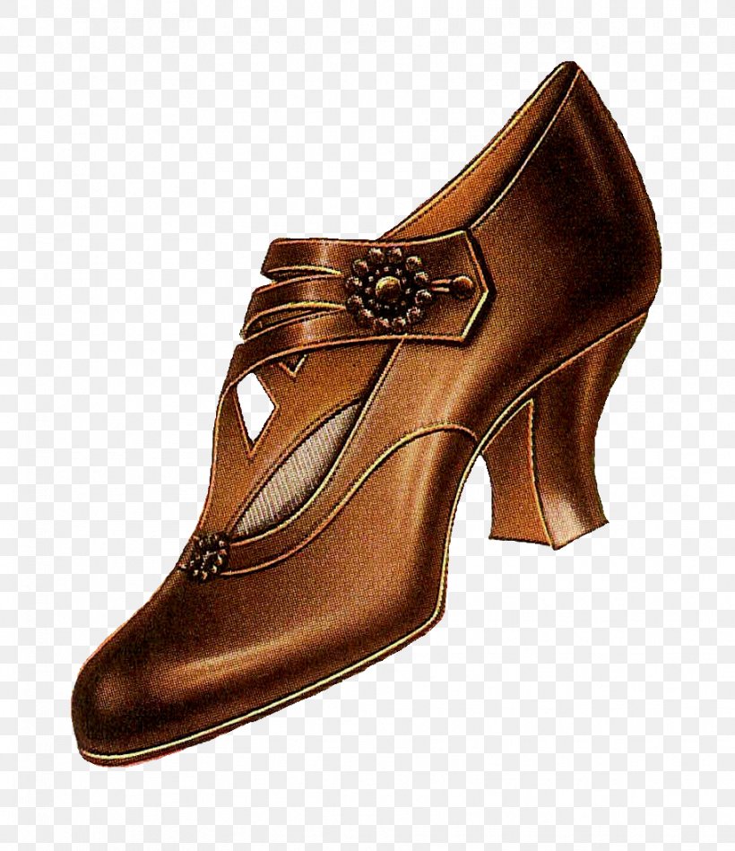 High-heeled Shoe Boot Vintage Clothing Leather, PNG, 912x1056px, Shoe, Basic Pump, Boot, Brown, Clothing Download Free