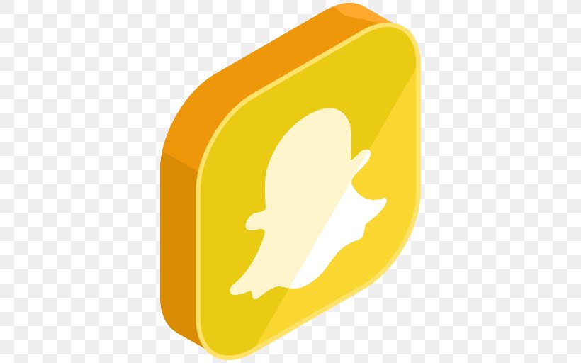 Social Media Logo Snap Inc. Snapchat, PNG, 512x512px, Social Media, Logo, Online Chat, Orange, Snap Inc Download Free
