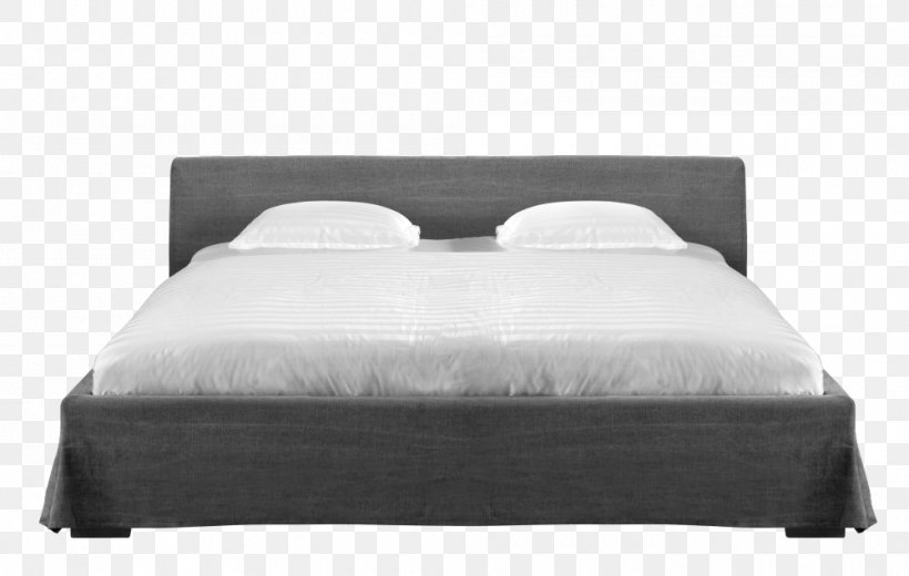 Bed Frame Mattress Bed Sheets Product Design, PNG, 1000x635px, Bed Frame, Bed, Bed Sheet, Bed Sheets, Black And White Download Free