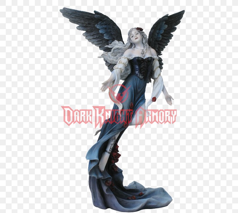 Statue Angel Gothic Art Figurine, PNG, 733x733px, Statue, Action Figure, Angel, Archangel, Art Download Free