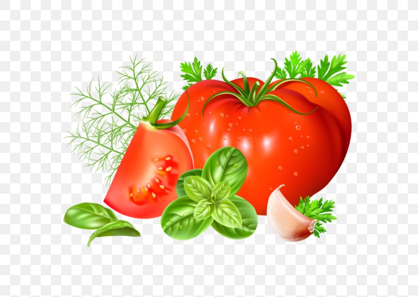 Tomato Natural Foods Leaf Vegetable Garnish, PNG, 700x583px, Tomato, Diet, Diet Food, Food, Fruit Download Free