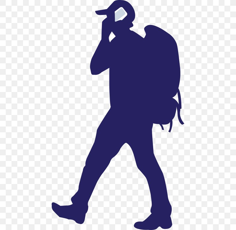 Backpacking Silhouette Hiking Clip Art, PNG, 466x800px, Backpacking, Backpack, Backpacker Hostel, Camping, Fictional Character Download Free