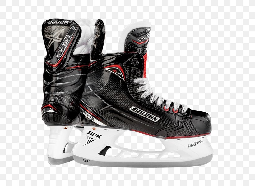 Bauer Hockey Ice Hockey Equipment Ice Skates Junior Ice Hockey, PNG, 555x600px, Bauer Hockey, Athletic Shoe, Black, Blocker, Boot Download Free