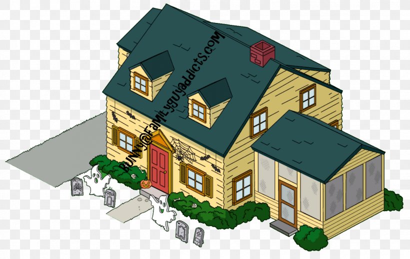 Family Guy: The Quest For Stuff House Building Interior Design Services Family Guy Video Game!, PNG, 1444x915px, Family Guy The Quest For Stuff, Brian Griffin, Building, Elevation, Facade Download Free