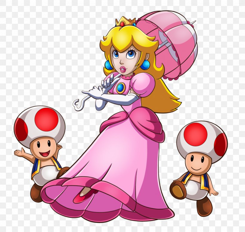 Princess Peach Princess Daisy Captain Toad: Treasure Tracker Mario & Yoshi, PNG, 1024x973px, Watercolor, Cartoon, Flower, Frame, Heart Download Free