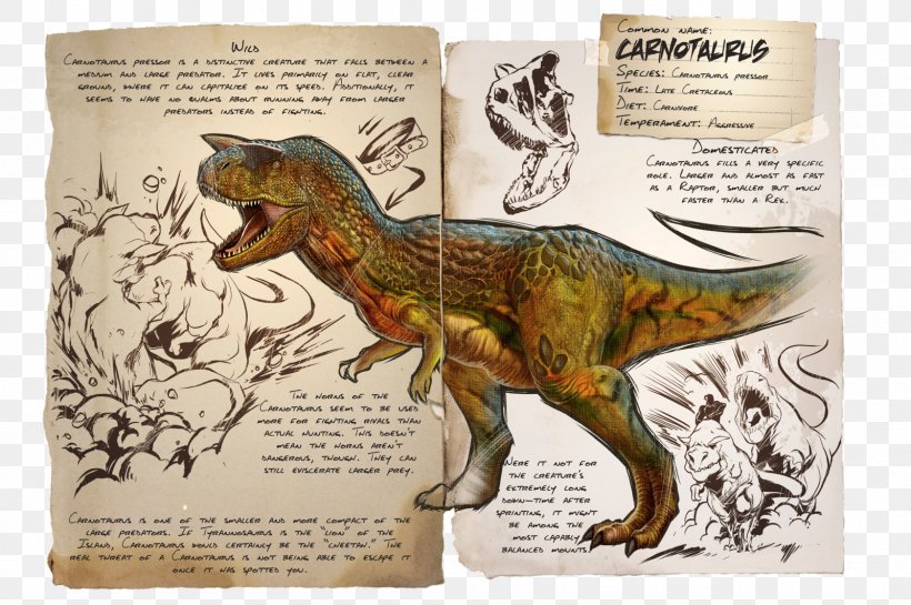 ARK: Survival Evolved Carnotaurus Giganotosaurus Dinosaur Allosaurus, PNG, 1600x1064px, Ark Survival Evolved, Allosaurus, Ankylosaurus, Argentavis Magnificens, Baryonyx Download Free
