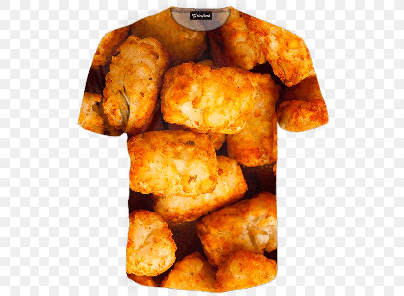 Chicken Nugget Hoodie Tater Tots French Fries T-shirt, PNG, 600x600px, Chicken Nugget, Bluza, Chicken Fingers, Clothing, Crew Neck Download Free