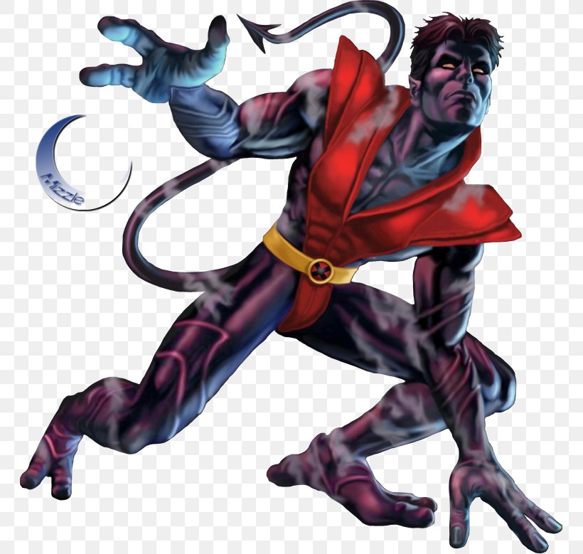 Nightcrawler Thor X-Men Marvel Heroes 2016 Superhero, PNG, 765x779px, Nightcrawler, Action Figure, Comics, Fictional Character, Figurine Download Free