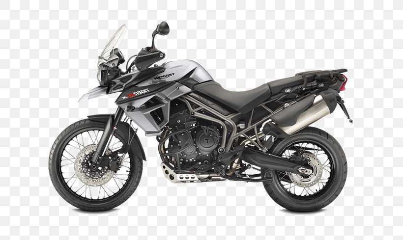 Triumph Motorcycles Ltd Triumph Tiger 800 Triumph Tiger Explorer Tiger 800 XCX, PNG, 652x489px, Triumph Motorcycles Ltd, Automotive Exhaust, Automotive Exterior, Automotive Tire, Automotive Wheel System Download Free