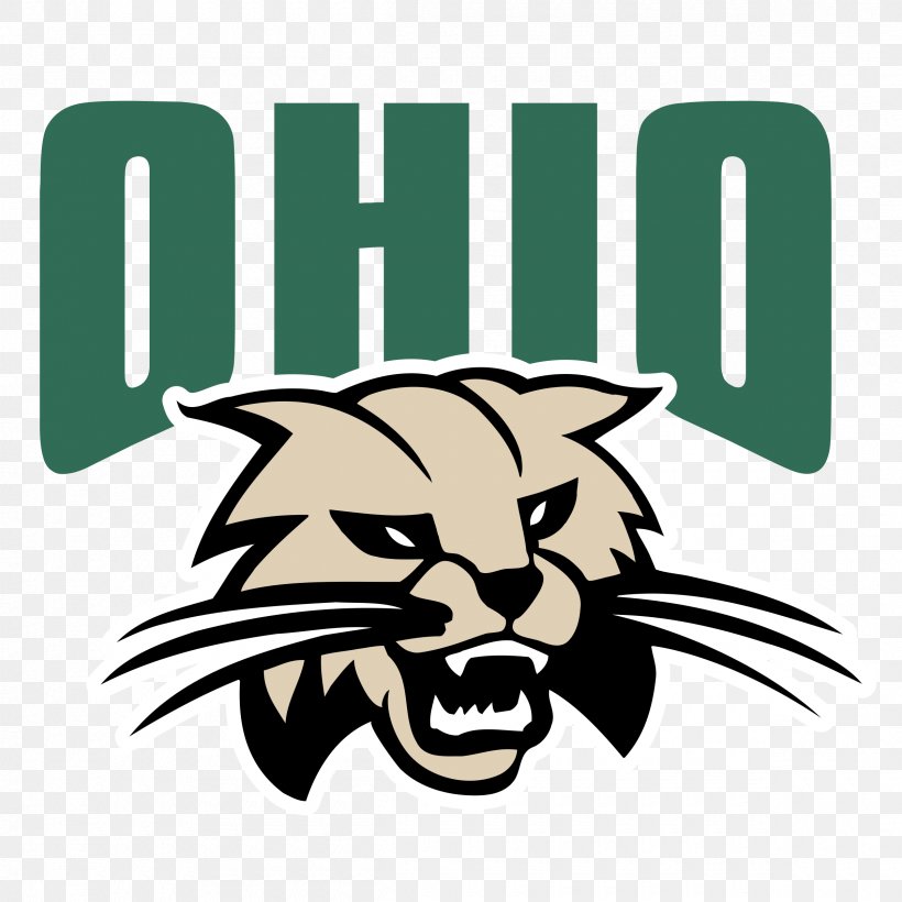 Ohio University Ohio Bobcats Football Logo, PNG, 2400x2400px, Ohio University, Big Cats, Bobcat, Brand, Canidae Download Free