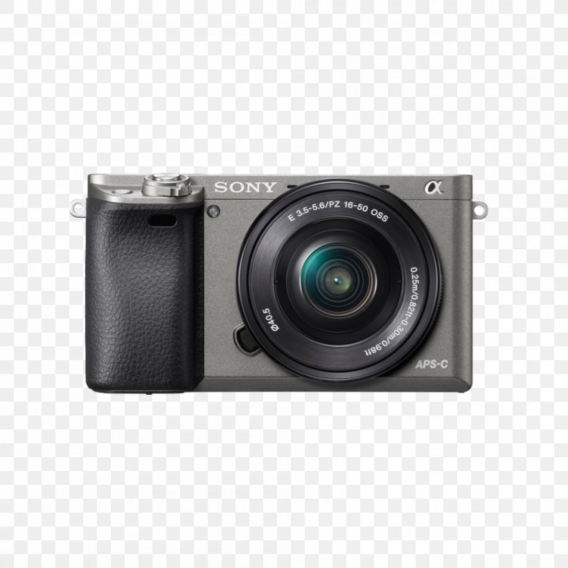 Sony α6000 Mirrorless Interchangeable-lens Camera 索尼 APS-C, PNG, 1000x1000px, Sony, Active Pixel Sensor, Apsc, Camera, Camera Lens Download Free