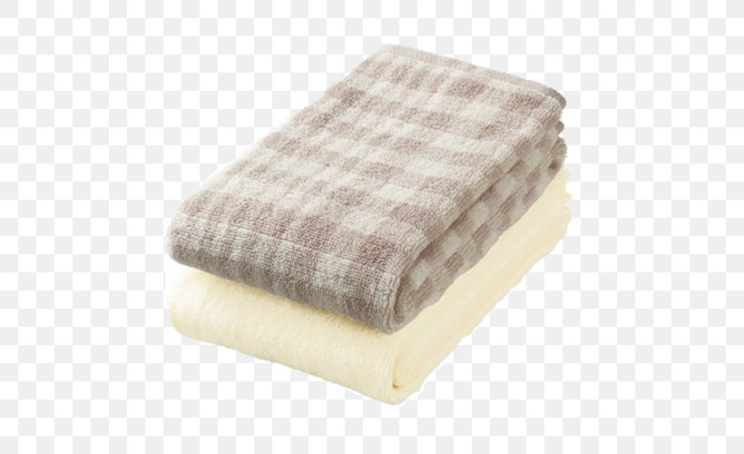 Towel Japan Muji Blanket Cotton, PNG, 500x500px, Towel, Beige, Blanket, Clothing, Cotton Download Free