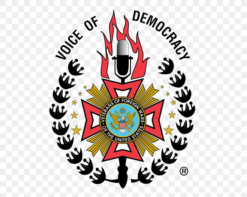 Voice Of Democracy Veterans Of Foreign Wars Scholarship Education, PNG, 513x654px, Voice Of Democracy, Award, Crest, Democracy, Education Download Free