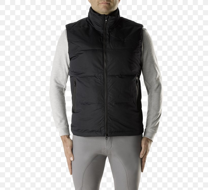 Gilets Neck Jacket Hood Sleeve, PNG, 630x750px, Gilets, Black, Black M, Hood, Jacket Download Free