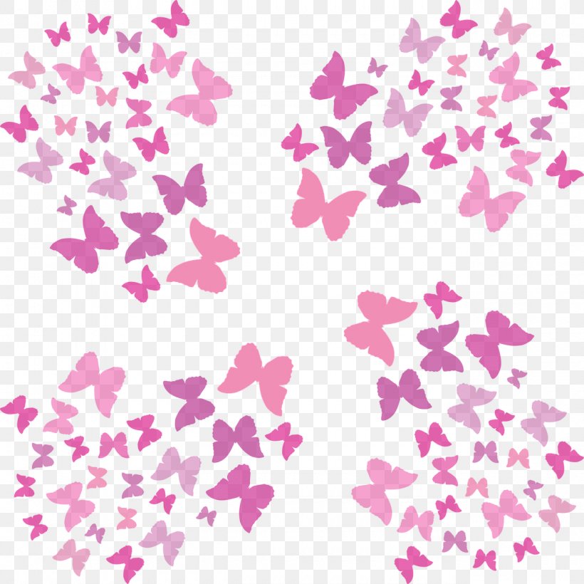 Pink Clip Art Information Image, PNG, 1280x1280px, Pink, Butterflies And Moths, Butterfly, Color, Emotion Download Free