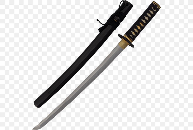 Sabre Wakizashi Sword Katana Hanwei, PNG, 555x555px, Sabre, Blade, Cold Weapon, Dagger, Handle Download Free