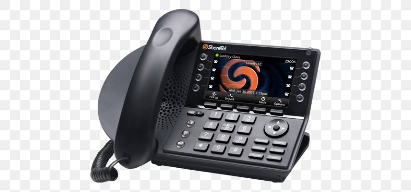 ShoreTel IP Phone 480 Telephone VoIP Phone Voice Over IP, PNG, 768x384px, Shoretel, Communication, Conference Phone, Corded Phone, Electronics Download Free